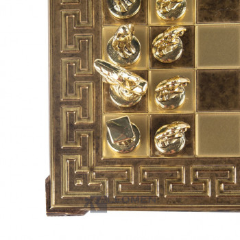 Шахи Monopoulos (S16CMBRO) шашки,нарди