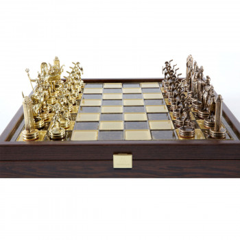 ШАХИ "ПОСЕЙДОН" КОРИЧНЕВІ, 39х39см